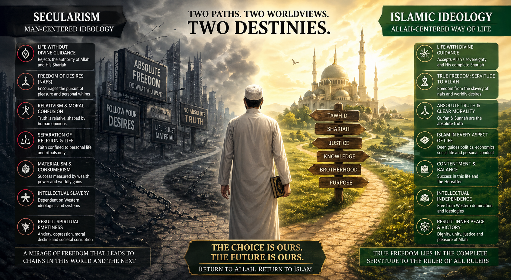 Comparison of Islam and Secularism